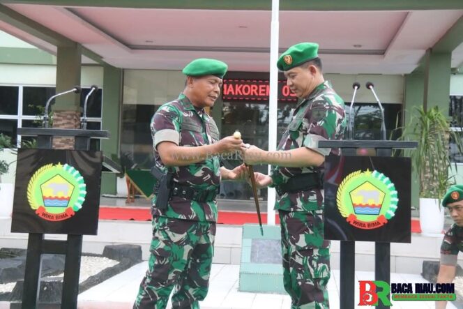 
					Kebersamaan Berakhir Indah,Korem 031/WB Lepas Brigjen TNI Sugiyono 
