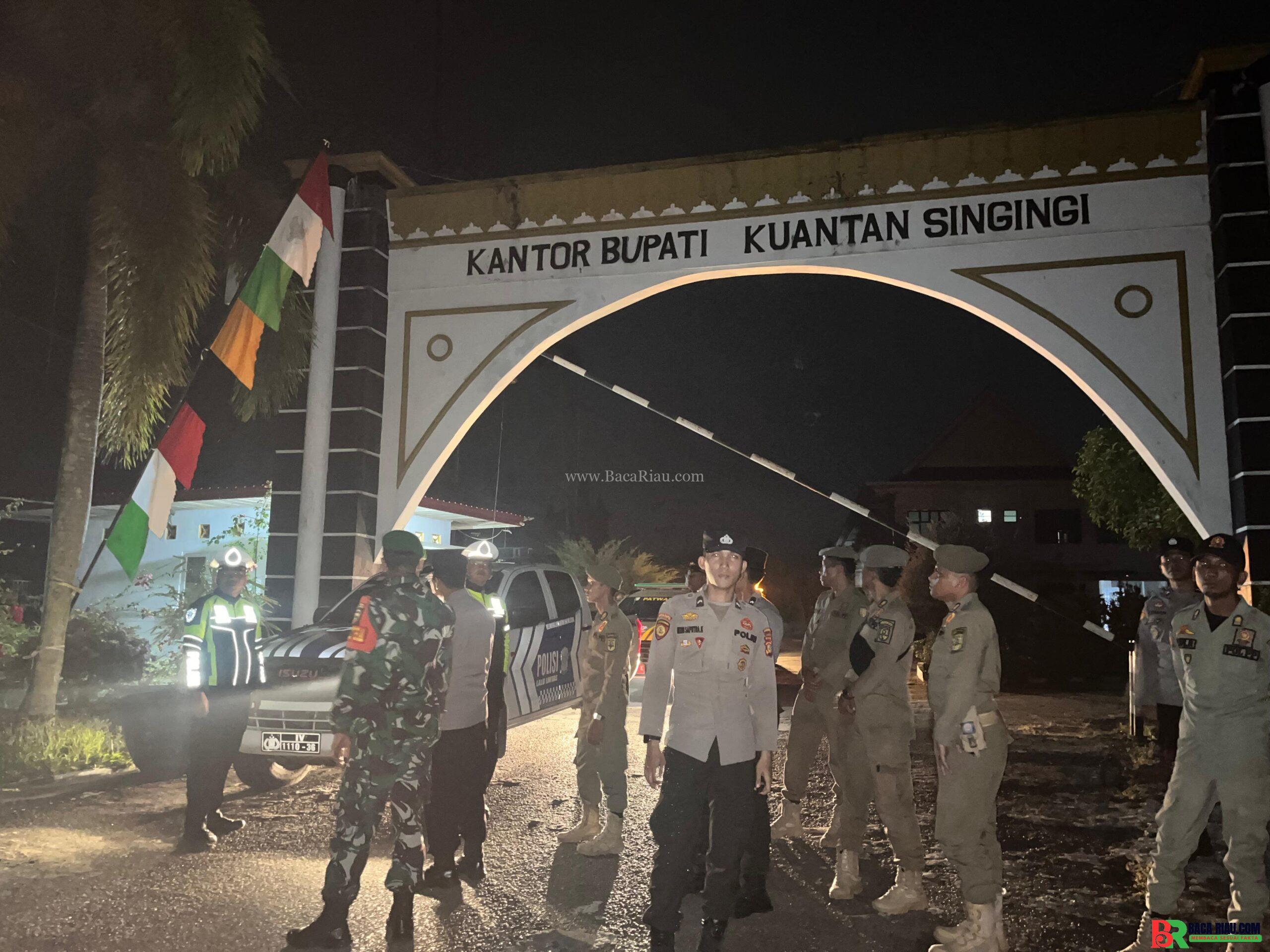 Polres Kuansing Bersama Kodim 0302/Inhu–Kuansing dan Pemkab Gelar Patroli Skala Besar, Wujudkan Kamtibmas Aman dan Terkendali