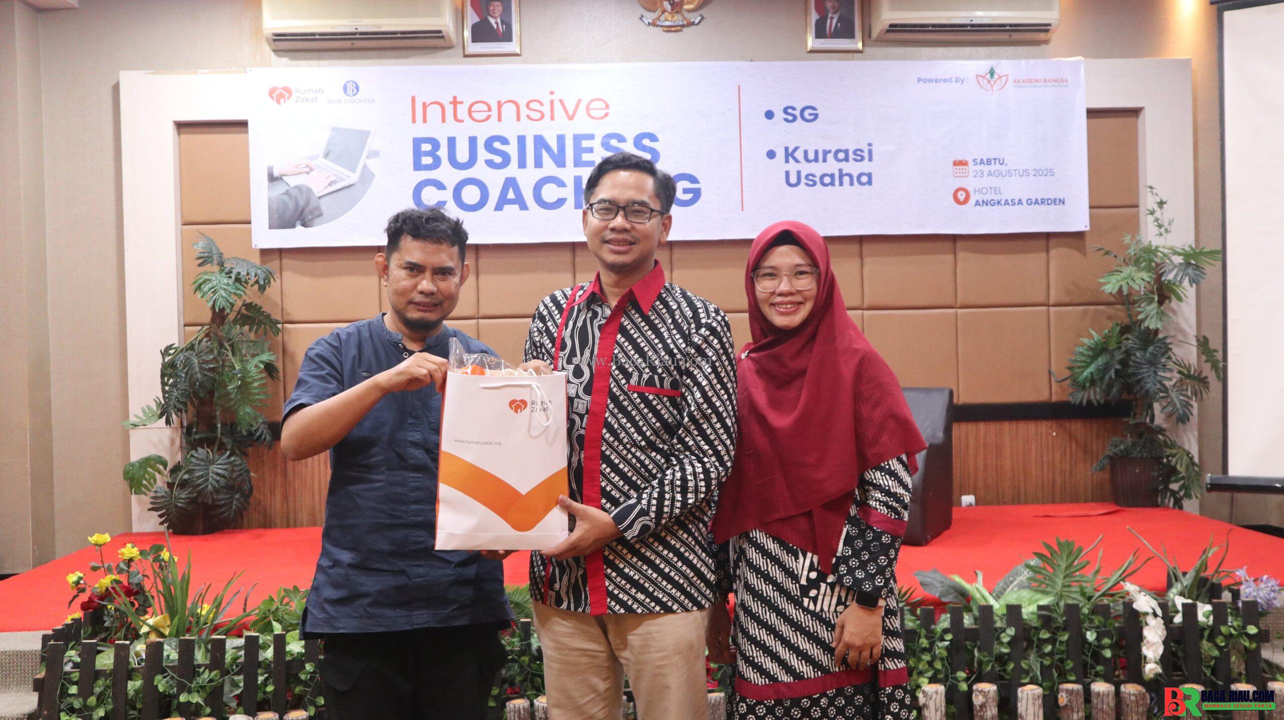 Rumah Zakat dan Bank Indonesia Gelar Intensive Business Coaching untuk UMKM BI Subsisten