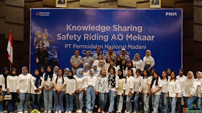 
					Ditlantas Polda Riau Kolaborasi PT. Jasa Raharja Gelar Knowledge Sharing Safety Riding di Pekanbaru