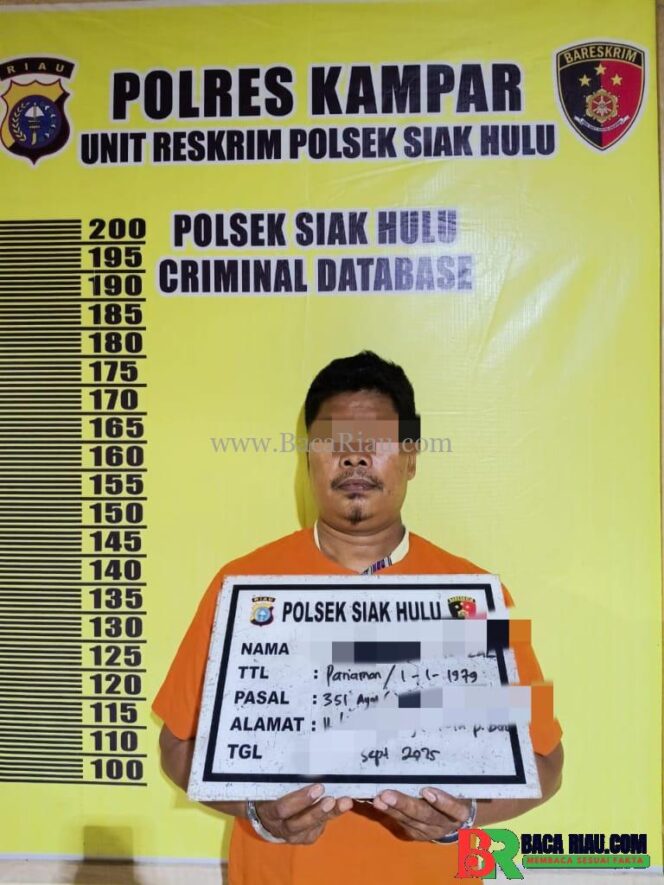 
					Aniaya Mantan Pacar, Pelaku Ditangkap Polsek Siak Hulu
