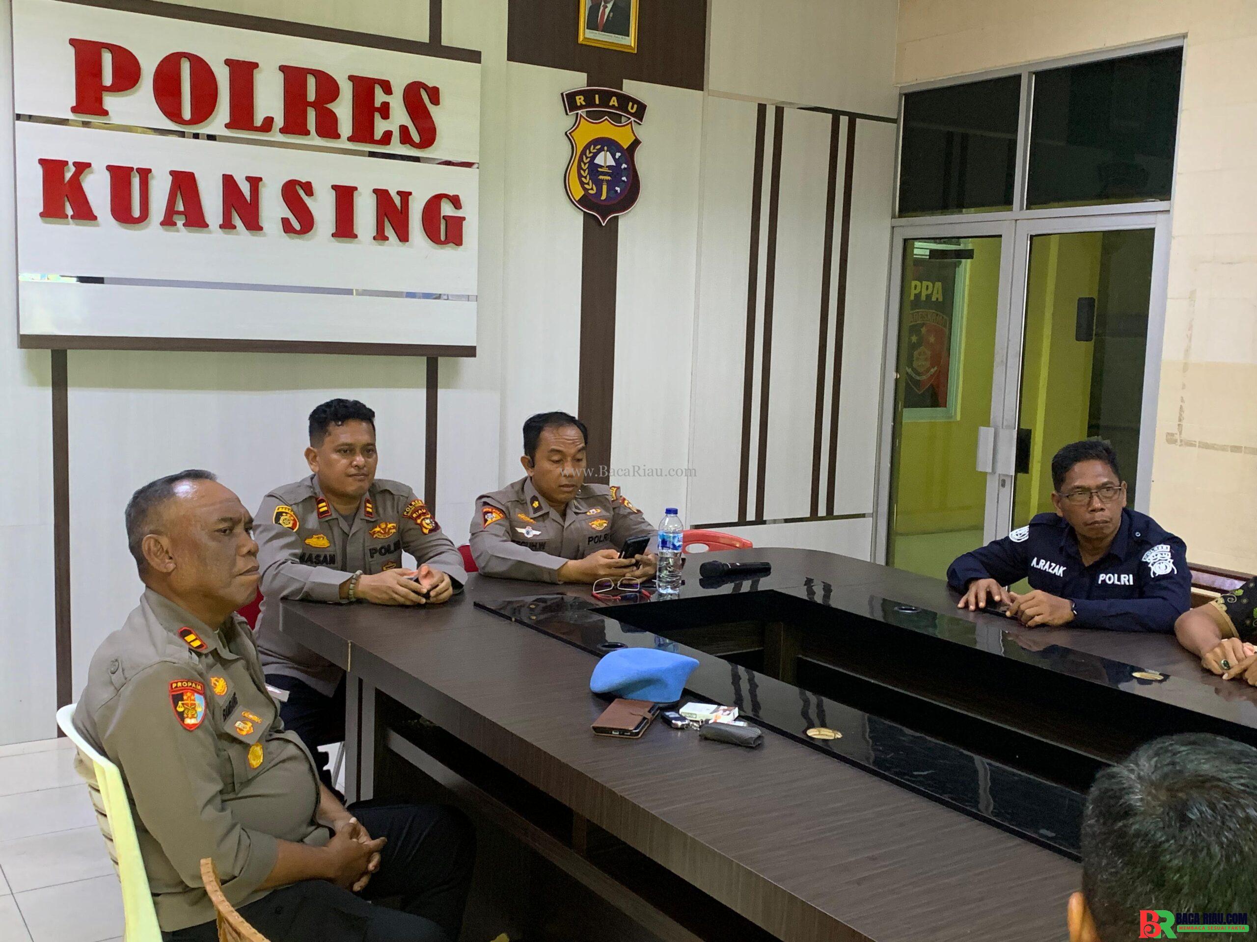 Polres Kuansing Gelar Anev Mingguan Ops Antik LK-2025, Kapolres Tekankan Sinergi dan Peningkatan Kinerja
