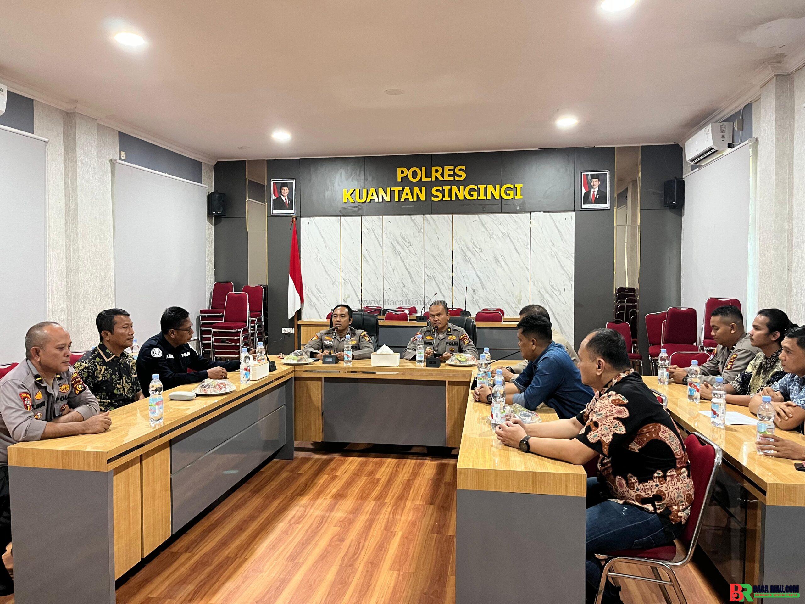 Polres Kuansing Terima Supervisi Operasi Antik Lancang Kuning 2025, Kapolres Tekankan Profesionalisme dan Integritas Personel