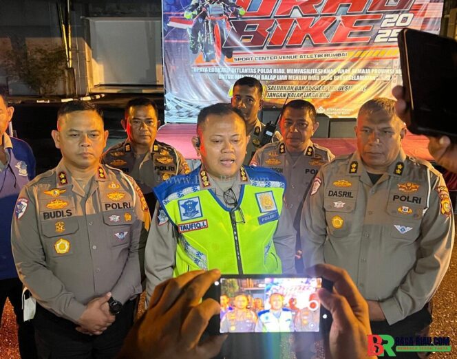 
					Ditlantas Polda Riau Gelar Drag Bike Session IV, Upaya Tekan Aksi Balap Liar