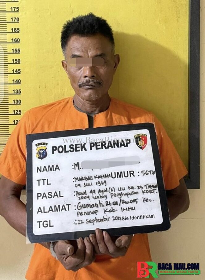 
					Suami Bakar Istri Sendiri, Polsek Peranap Berhasil Menangkap Pelaku
