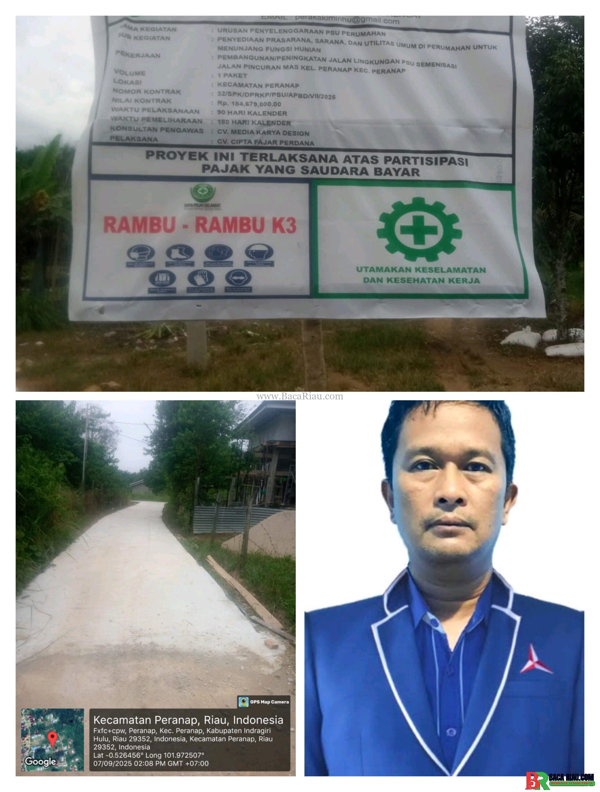 Anggota DPRD Inhu Raja Hasnawi Penuhi Janji Politik Dengan Masyarakat 