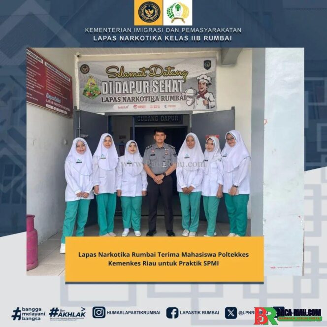 
					Lapas Narkotika Rumbai Terima Mahasiswa Poltekkes Kemenkes Riau untuk Praktik SPMI