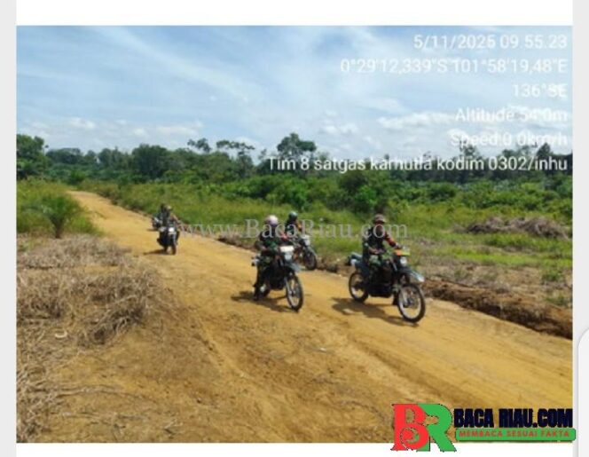 
					DANRAMIL 05 PERANAP GIAT PATROLI RUTIN CEGAH KARHUTLA DI KECAMATAN BATANG PERANAP