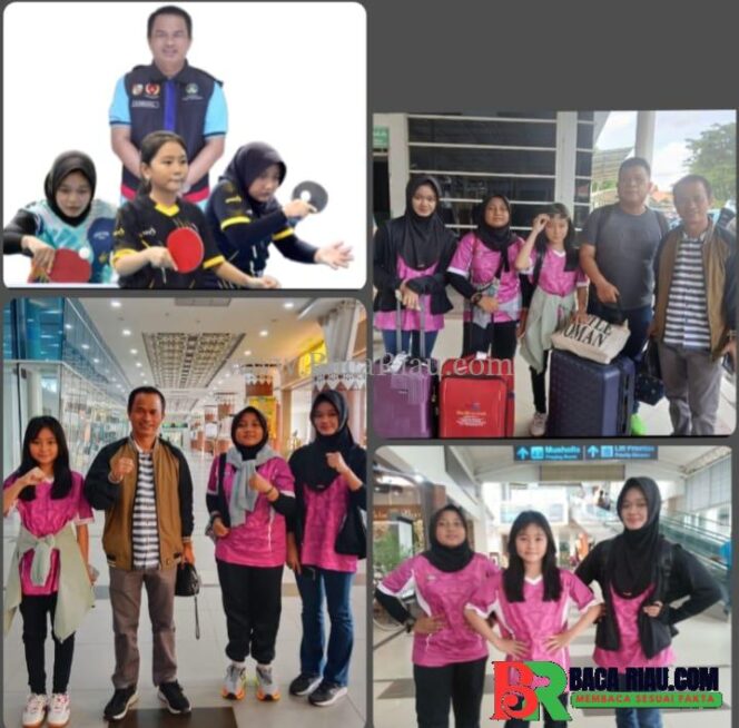 
					Keberangkatan Para Atlit Tenis Meja SMPN 04, Putri Mantan Atlet Senior Andi Ilham Pegawai Rutan Narkotika Kelas IIB Rumbai 