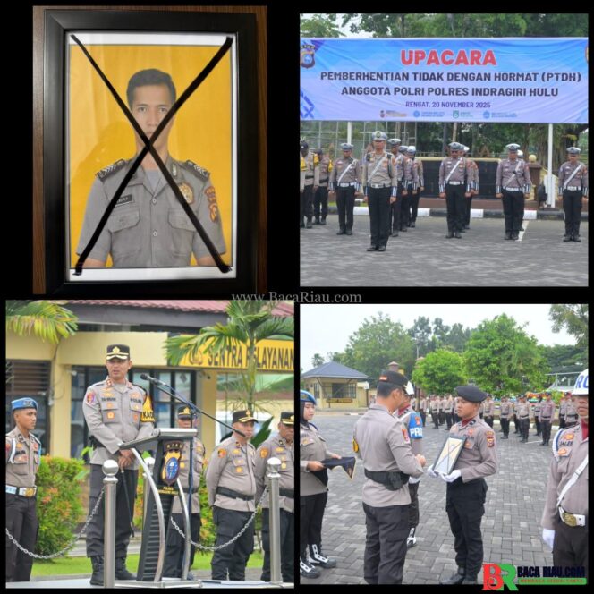 
					Tegas, AKBP Fahrian Kembali Pecat Anggota Gara-Gara Terlibat Narkoba 