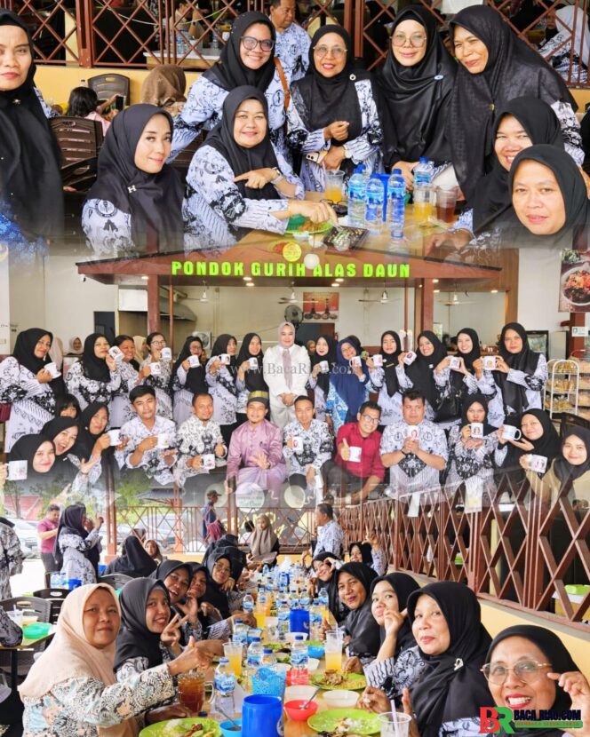 
					Sederhana Namun Penuh Makna,Owner Pondok Gurih Alas Daun Rayakan Hari Guru   