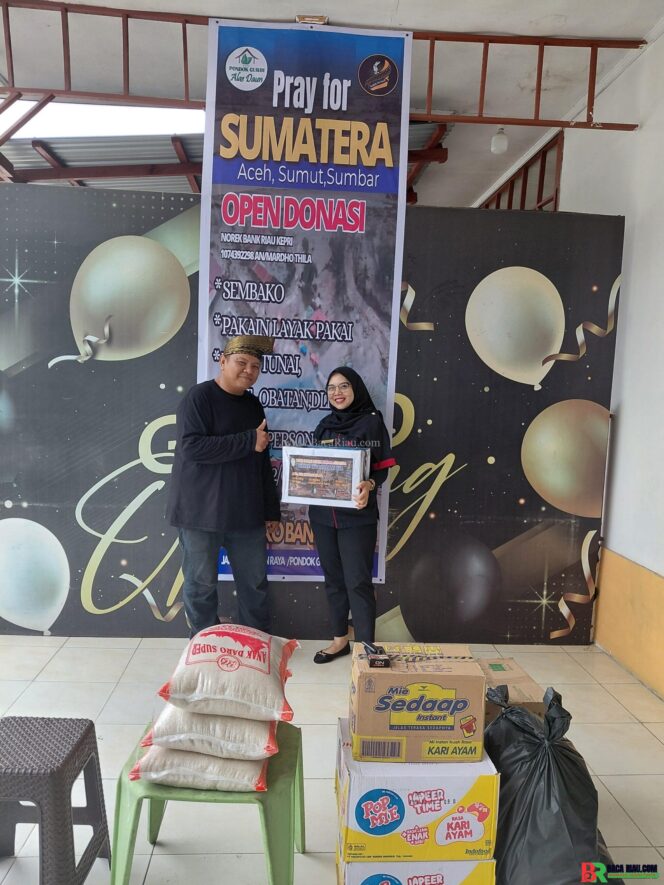 
					Yayasan Tanjak Bertuah dan Pondok Gurih Alas Daun Buka Open Donasi untuk Korban Bencana Sumatera    