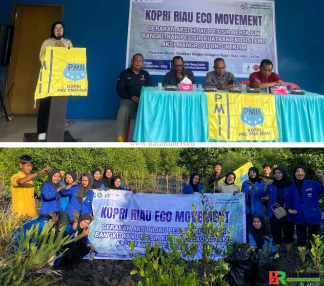 
					KOPRI PKC PMII Riau Gelar KOPRI Riau Eco Movement di Bengkalis: Perempuan Bergerak Menjaga Pesisir dari Krisis Ekologi