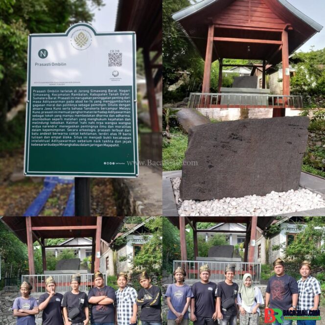 
					Menjunjung Marwah Pusaka Negeri, Yayasan Tanjak Bertuah Datangi Prasasti Ombilin