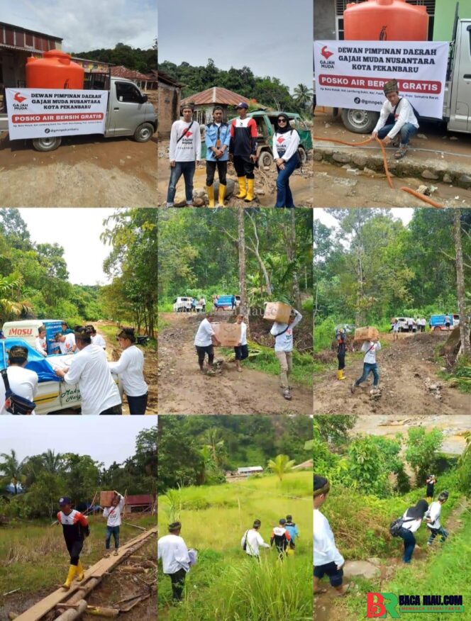 
					Tembus Medan Terjal, DPD GMN Kota Pekanbaru Bantu Korban Bencana di Sumatra Barat