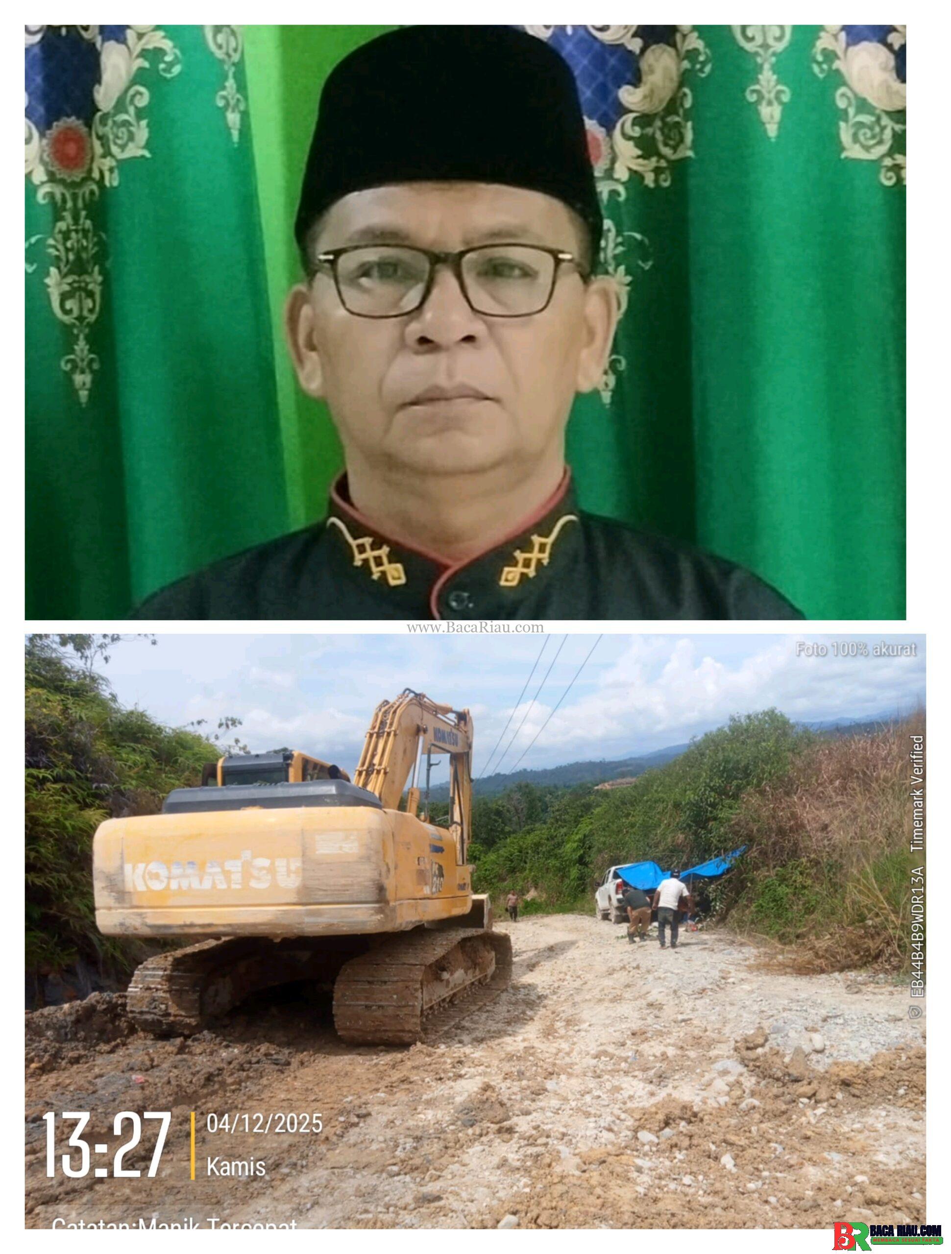 Kepala Desa Keras Suro Makmur Darminto Berutu Mengucapkan Ribuan Terima Kasih Kepada Camat Sipagindar Dan Bupati Pak-Pak Barat Sumut
