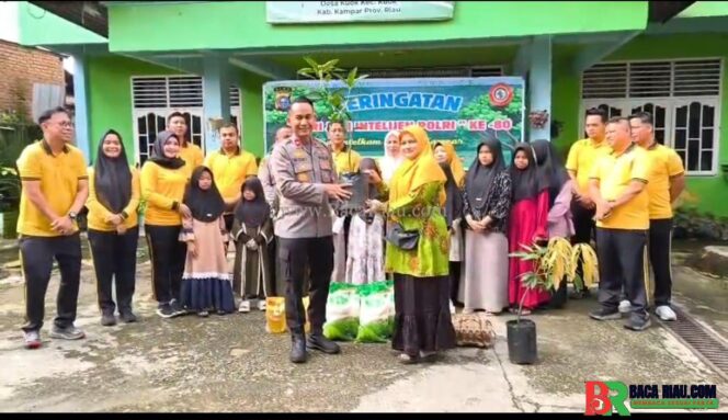 
					HUT Intelijen, Sat Intelkam Polres Kampar Berbagi Cinta & Harapan: dari Panti Asuhan hingga Masjid Al Azhar