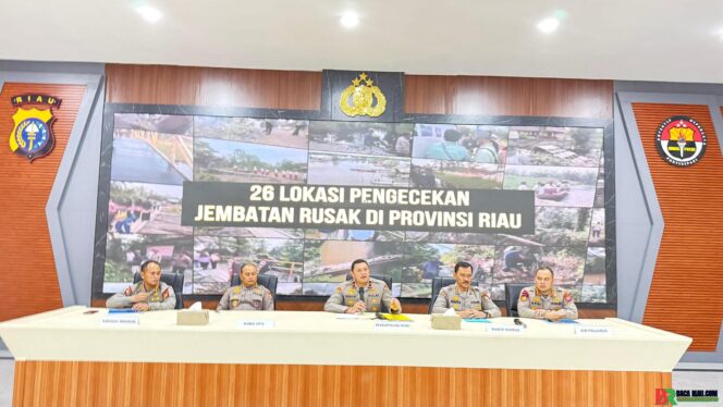 
					Polda Riau Bangun 26 Jembatan Merah Putih Presisi di Daerah Terpencil