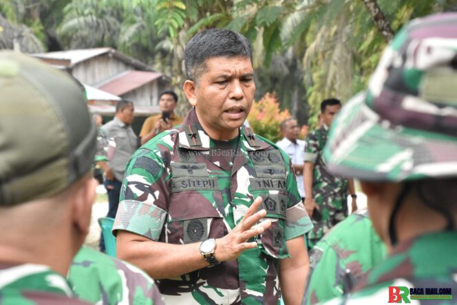 
					Danrem 031/Wira Bima Tinjau Pos Satgas TNTN, Pastikan Kegiatan Berjalan Aman dan Lancar