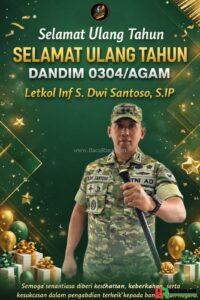 Yayasan Tanjak Bertuah Riau Berikan Ucapan Selamat Ulang Tahun Dandim 0304/Agam