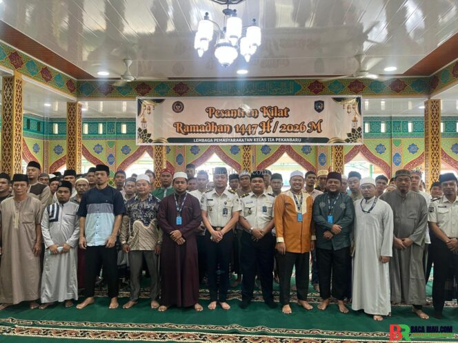 
					Pesantren Kilat Ramadhan Resmi Dibuka, 100 Warga Binaan Lapas Pekanbaru Antusias Ambil Bagian