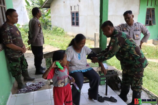 
					Satgas TMMD 127 Hadir Jaga Kesehatan Warga Sialang Sakti