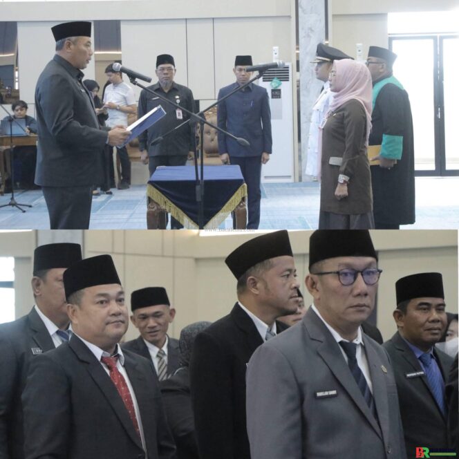 
					Pj Sekretaris Daerah Kota Pekanbaru, Ingot Ahmad Hutasuhut Lantik 25 Pejabat Eselon III dan IV