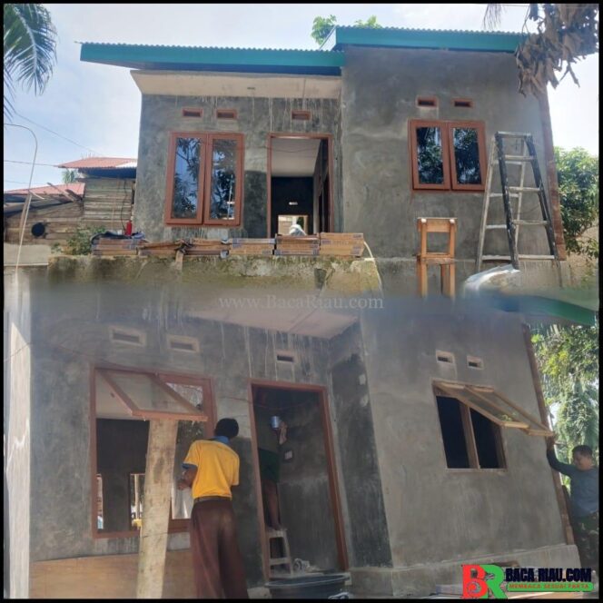 
					TMMD ke-127 Kodim 0301/Pekanbaru Percepat Penyelesaian RTLH Almarhum Bapak Yudarfis