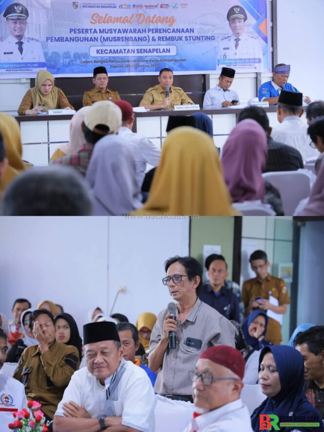 
					Musrenbang Kecamatan Senapelan,Wawako Pekanbaru Tegaskan Pembangunan Berbasis Kebutuhan Masyarakat