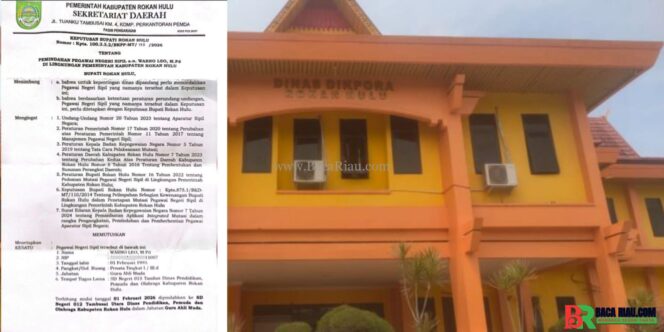
					Dinilai Cacat Administratif, Kepsek SDN 007 Tambusai Utara Diberhentikan Mendadak, Ada Apa dengan Disdik Rohul?