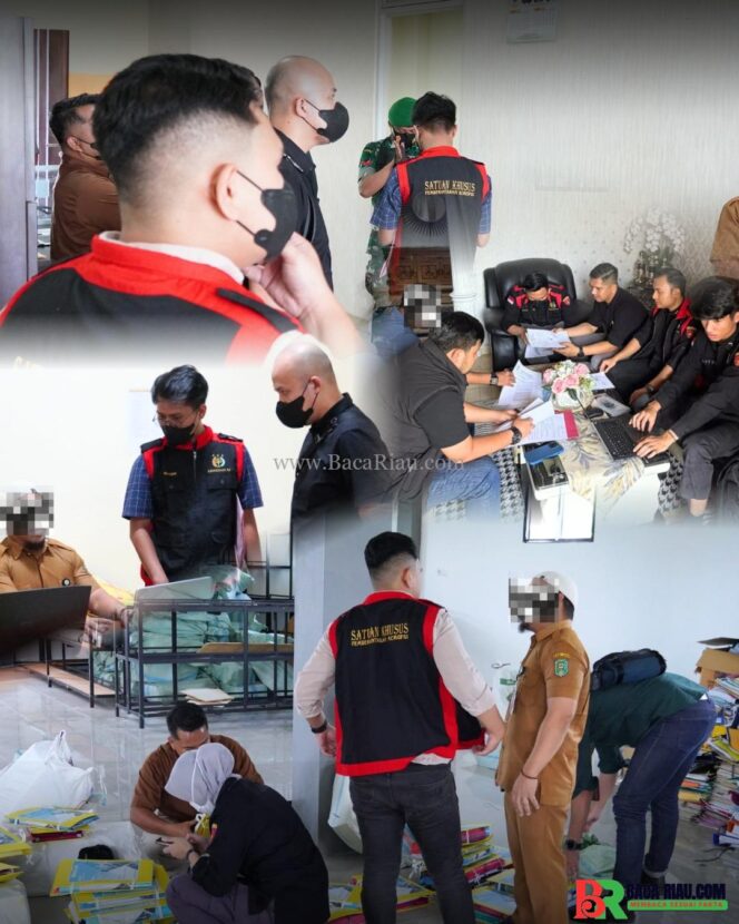 
					Tim Penyidik Tindak Pidana Khusus Kejari Siak Lakukan Penggeledahan Perkara Pemerasan dan Gratifikasi Pengadaan Barang