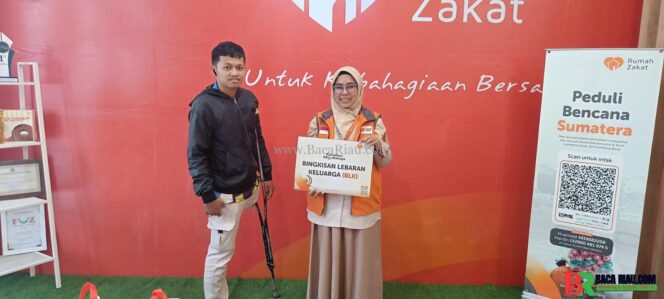 
					Rumah Zakat Salurkan Bingkisan Lebaran Keluarga untuk Penyandang Disabilitas