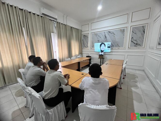 
					Perkuat Integritas dan Pengawasan, Petugas Lapas Pekanbaru Ikuti Asesmen Satgas Kepatuhan Internal