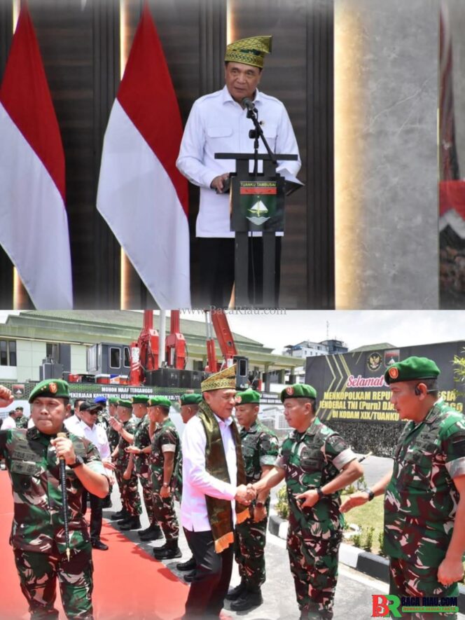 
					Dandim 0301/Pekanbaru Ikuti Pengarahan Menkopolkam RI di Makodam XIX/Tuanku Tambusai