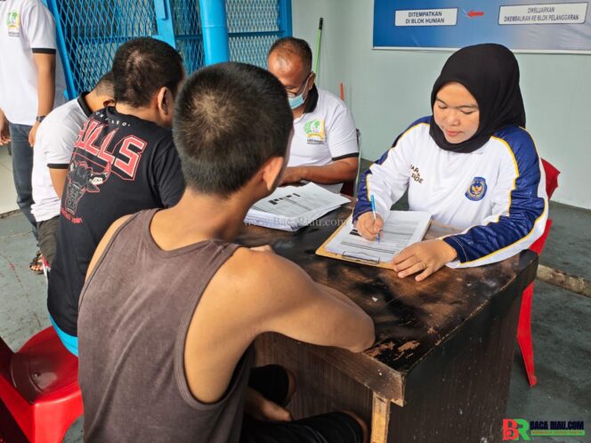 
					Deteksi Dini dan Cegah Penyakit Menular, Lapas Pekanbaru Lakukan Skrining Kesehatan Warga Binaan Baru