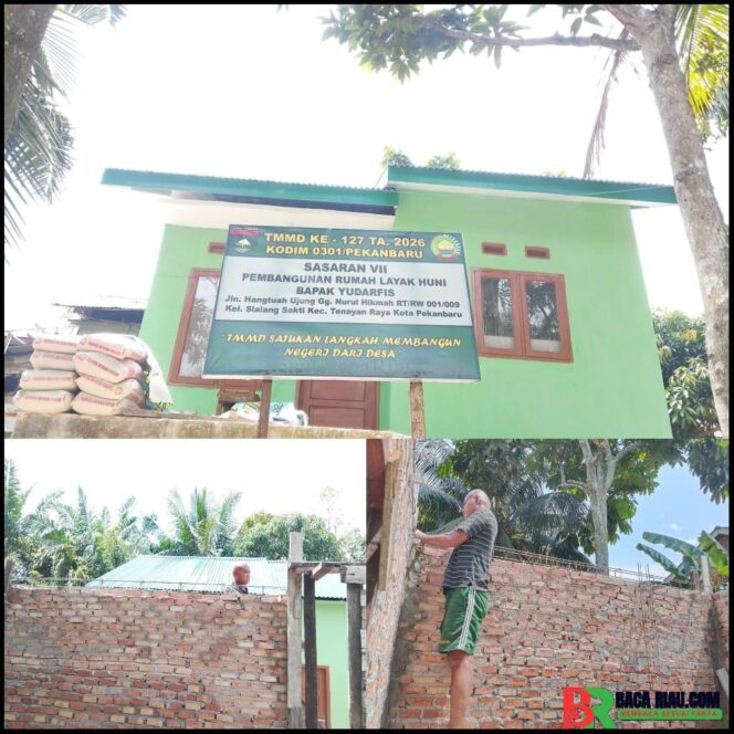 
					Pengerjaan Kamar Tambahan, RTLH Almarhum Yudarfis Capai 94 Persen