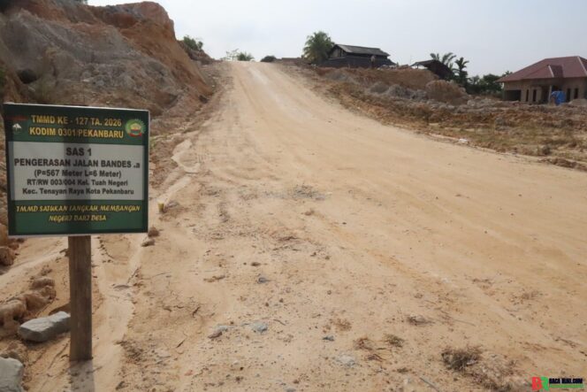 
					Sentuhan TMMD Buka Akses Warga, Pengerasan Jalan Selesai 100 Persen