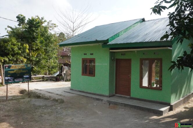 
					Dari Rumah Tak Layak Kini Nyaman Dihuni, TMMD Kodim 0301/Pekanbaru Rampungkan Rumah Ibu Sarianis