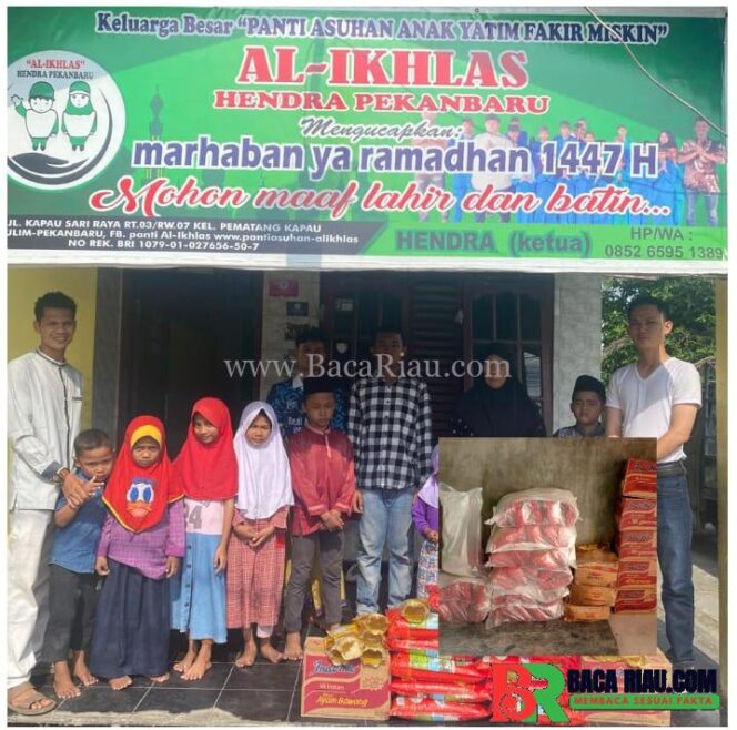 
					Media Garudasakti.id Salurkan 40 Paket Sembako ke Panti Asuhan Al-Ikhlas dan Kaum Dhuafa di Pekanbaru