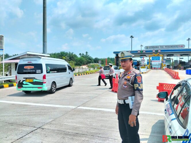 
					Peningkatan Volume Lalu Lintas H+4 Idul Fitri 1447 H, Arus Balik Menuju Riau Terpantau Lancar