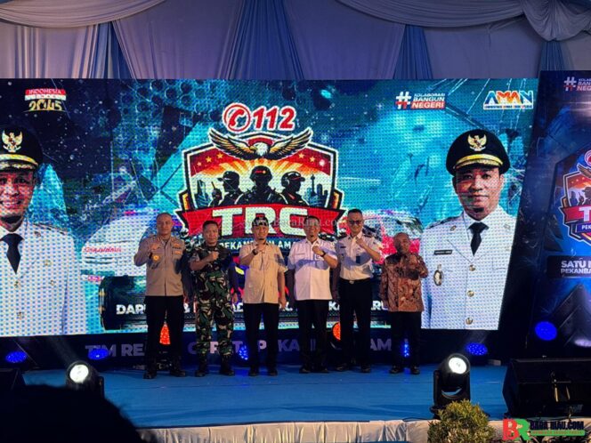 
					Hadiri Launching TRC 112 Pekanbaru Aman, Kepala Lapas Pekanbaru Perkuat Pembinaan Warga Binaan Lewat MoU dengan Wako Pekanbaru
