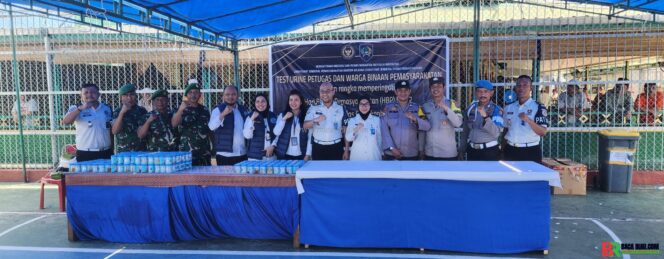 
					Perkuat Komitmen “Say No to Drugs”, Lapas Pekanbaru Gelar Tes Urine Massal Bersama TNI, Polri, dan BNN