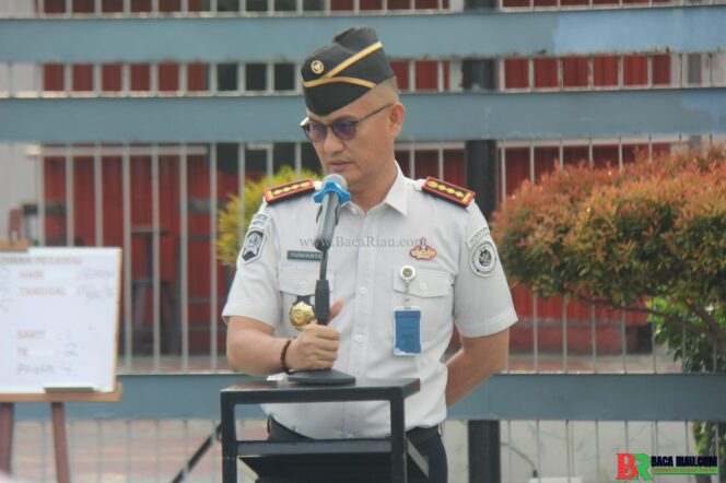 
					Apel Pagi Jadi Momentum Kalapas Pekanbaru Tekankan Integritas dan Berantas Halinar