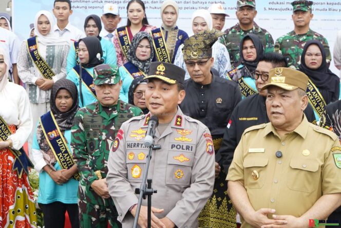 
					Satgas Anti Narkoba Riau Resmi Bergerak, Kolaborasi Lintas Sektor Jadi Kunci Perang Melawan Jaringan Internasional