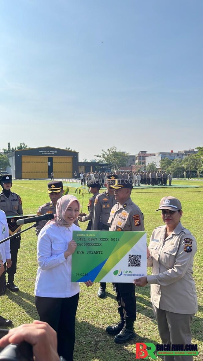 
					dr Maharani Berikan Apresiasi Kapolda Riau atas Perlindungan BPJS Ketenagakerjaan bagi Pegawai Harian Lepas