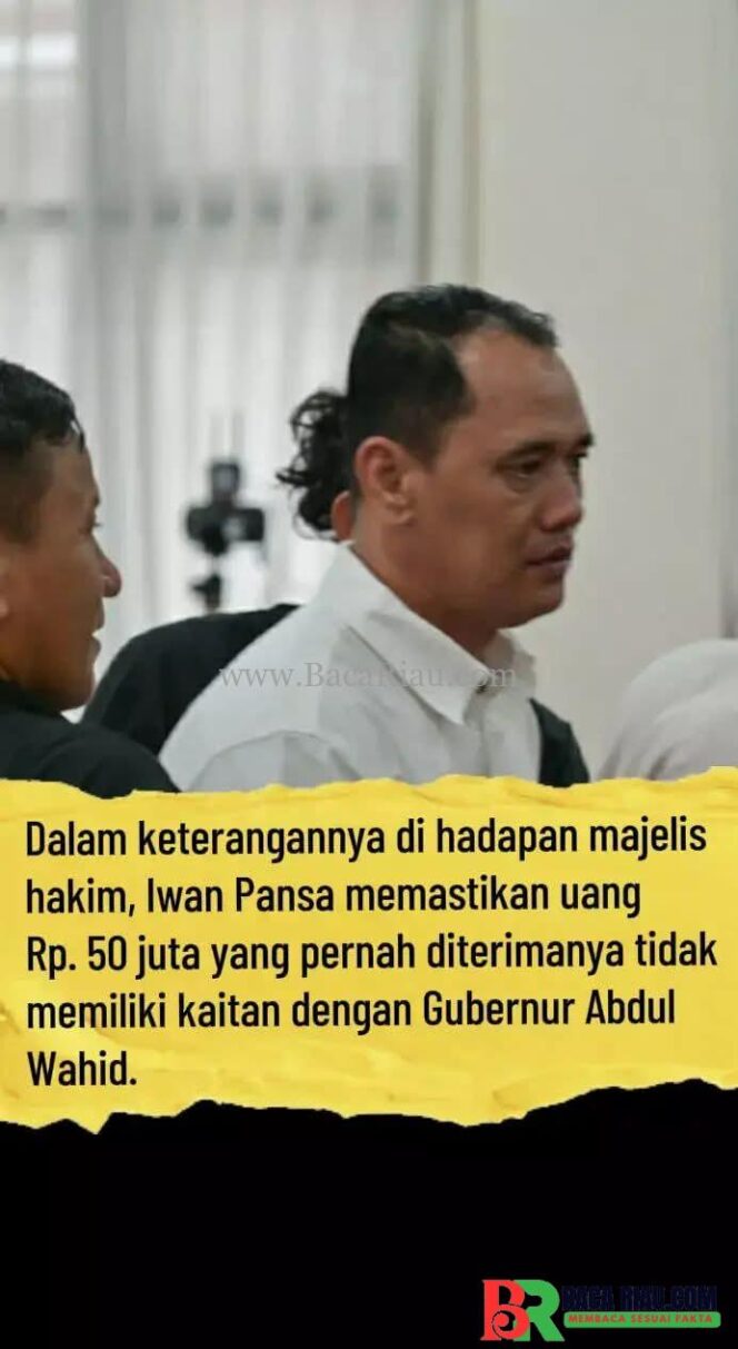 
					Kooperatif di Persidangan, Iwan Pansa Dipuji Jaksa dan Disambut Meriah Pengunjung Sidang