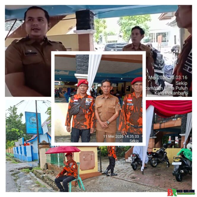 
					KOTI MPW Riau Berpartisipasi Menjaga Kelancaran Pembagian Bantuan Pangan di Kelurahan Sekip