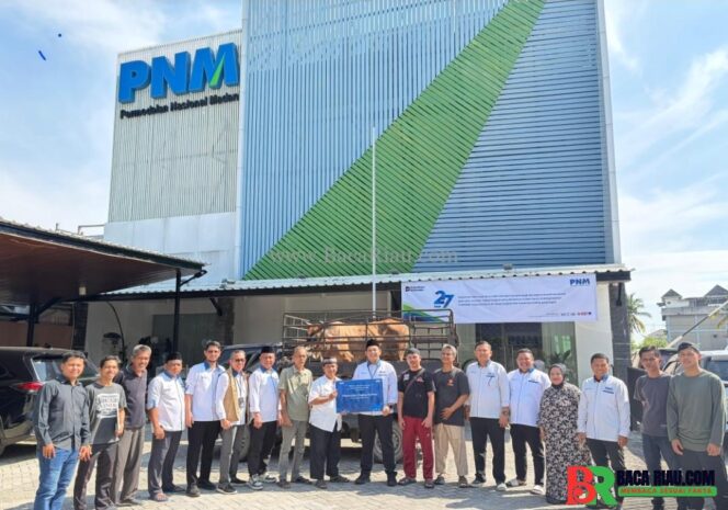 
					PNM Tebar Syukur, Salurkan Hewan Kurban ke Warga Pekanbaru