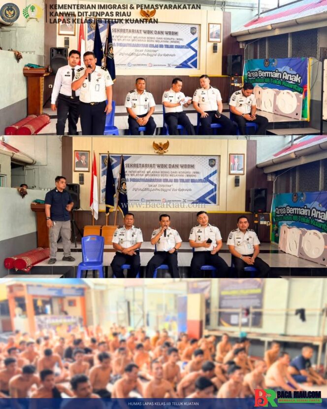
					Lapas Teluk Kuantan Tegaskan Komitmen Bersih dari Gratifikasi, Wujudkan Pemasyarakatan Berintegritas