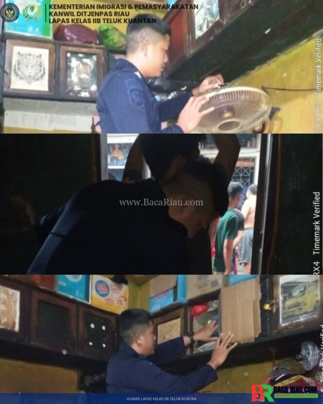 
					Razia Serentak Lapas Teluk Kuantan Berbuah Nihil, Komitmen Wujudkan Lapas Bersih dan Bebas Barang Terlarang